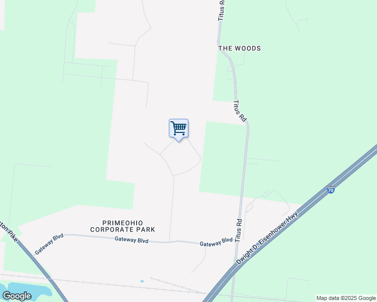 map of restaurants, bars, coffee shops, grocery stores, and more near 600 Benjamin Drive in Springfield