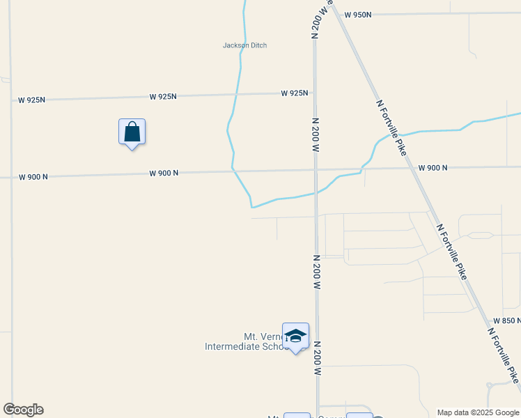 map of restaurants, bars, coffee shops, grocery stores, and more near 2176 West Orchard Drive in Fortville