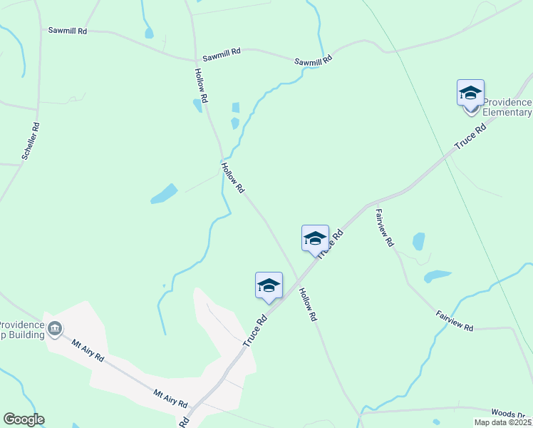 map of restaurants, bars, coffee shops, grocery stores, and more near 305 Hollow Road in New Providence