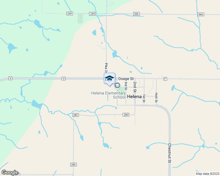 map of restaurants, bars, coffee shops, grocery stores, and more near 21080 Osage Street in Helena