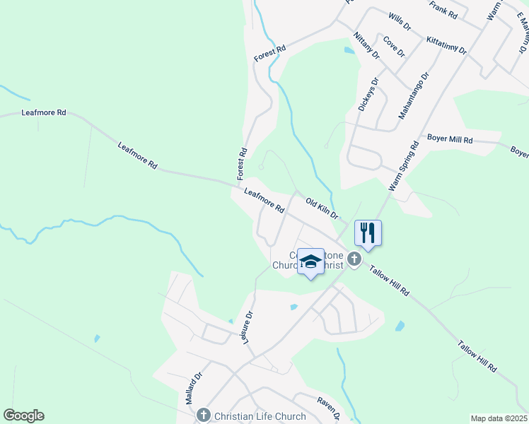 map of restaurants, bars, coffee shops, grocery stores, and more near 974 Laurich Drive in Chambersburg