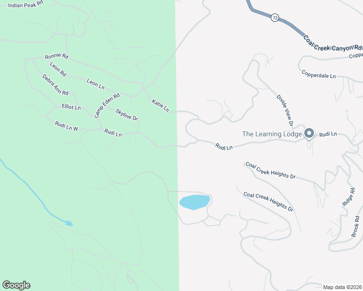 map of restaurants, bars, coffee shops, grocery stores, and more near 932 Rudi Lane in Golden