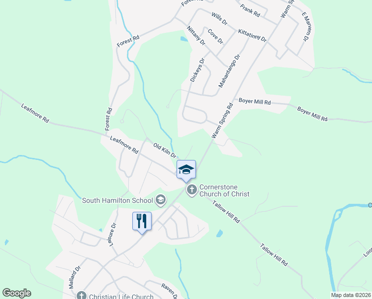 map of restaurants, bars, coffee shops, grocery stores, and more near 927 Bard Drive in Chambersburg
