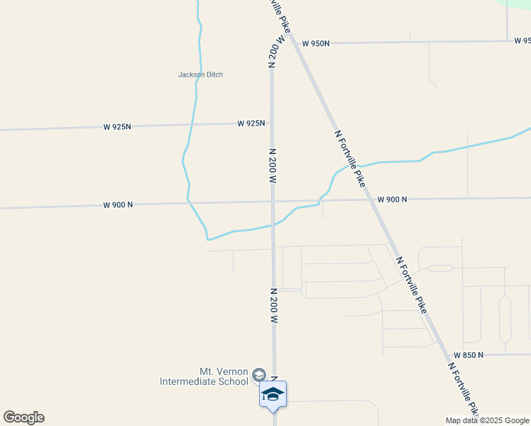 map of restaurants, bars, coffee shops, grocery stores, and more near 8910 North 200 West in Fortville