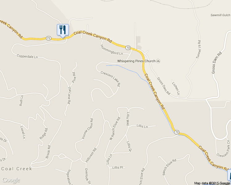 map of restaurants, bars, coffee shops, grocery stores, and more near 666 Crescent Lake Road in Golden