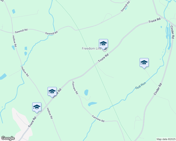 map of restaurants, bars, coffee shops, grocery stores, and more near 137 Lr 36015 in New Providence