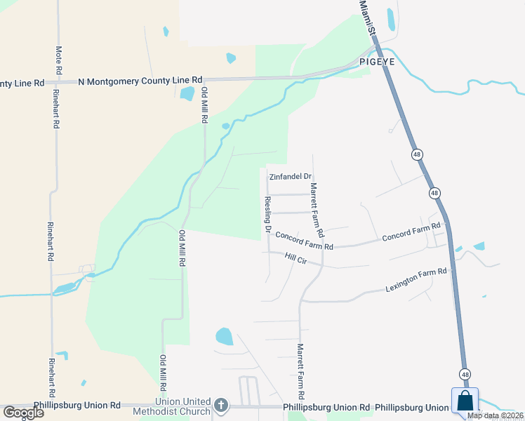 map of restaurants, bars, coffee shops, grocery stores, and more near 219 Riesling Drive in Union
