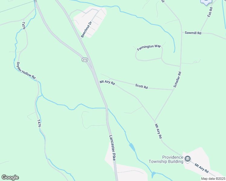 map of restaurants, bars, coffee shops, grocery stores, and more near 34 Mount Airy Road in New Providence