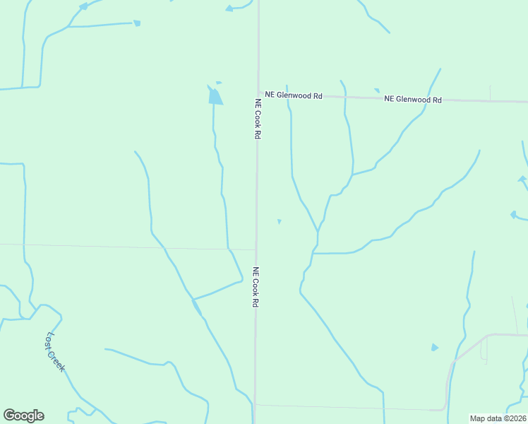 map of restaurants, bars, coffee shops, grocery stores, and more near Northeast Cook Road in Weatherby