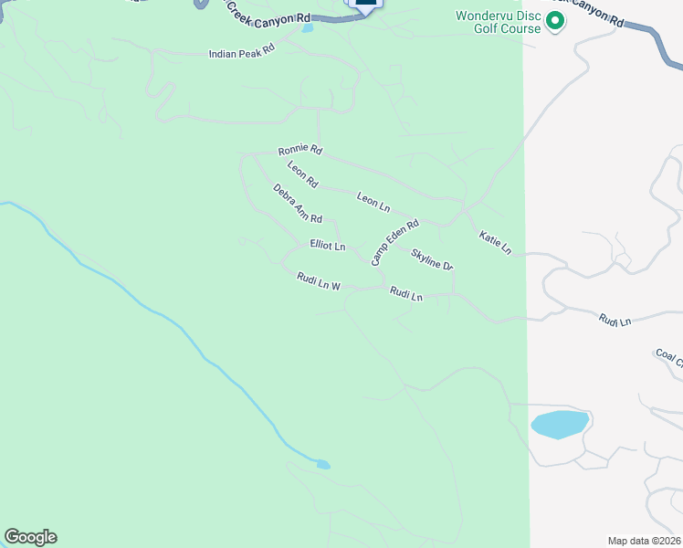 map of restaurants, bars, coffee shops, grocery stores, and more near 4 Rudi Lane West in Golden
