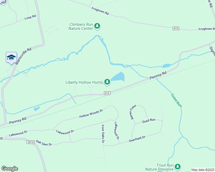 map of restaurants, bars, coffee shops, grocery stores, and more near 30 Wendy Drive in Pequea