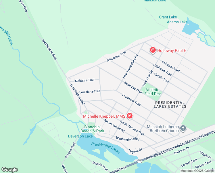 map of restaurants, bars, coffee shops, grocery stores, and more near 11 South Carolina Road in Browns Mills
