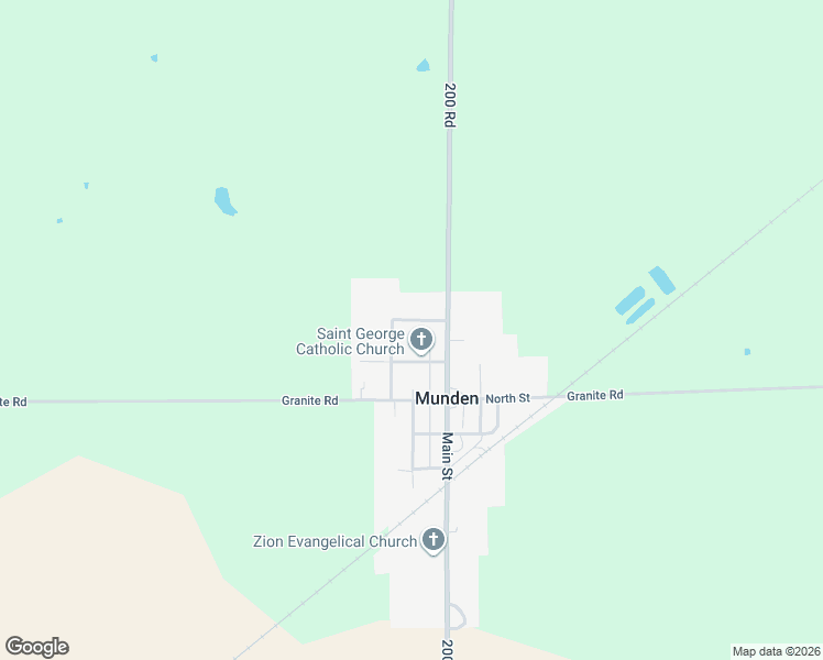 map of restaurants, bars, coffee shops, grocery stores, and more near 102 West Easy Street in Munden