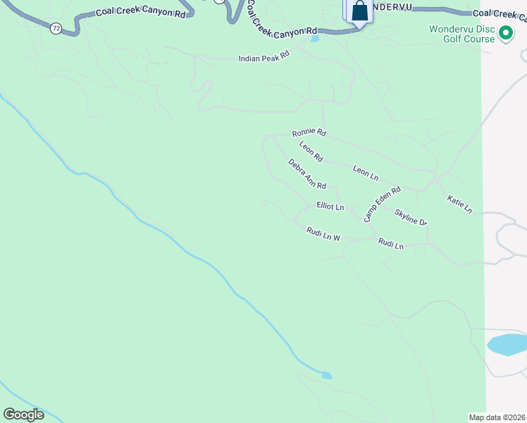 map of restaurants, bars, coffee shops, grocery stores, and more near 249 Rudi Lane West in Golden