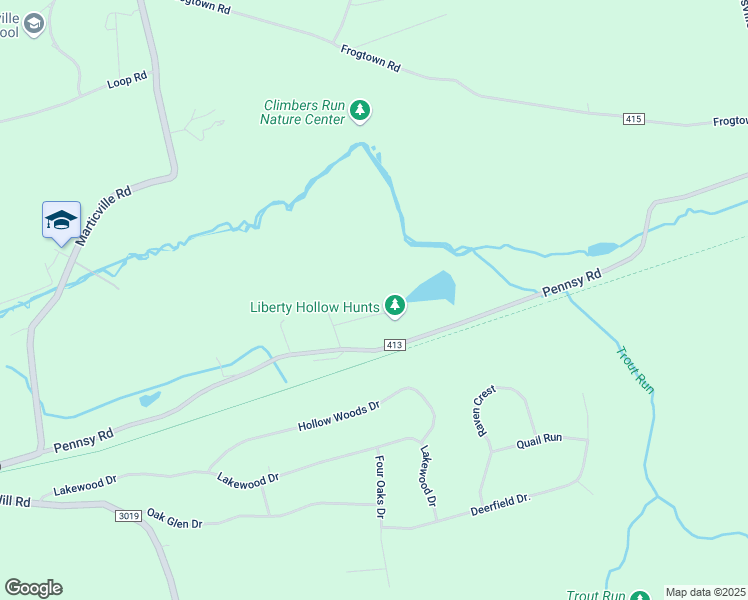 map of restaurants, bars, coffee shops, grocery stores, and more near 23 Wendy Drive in Pequea