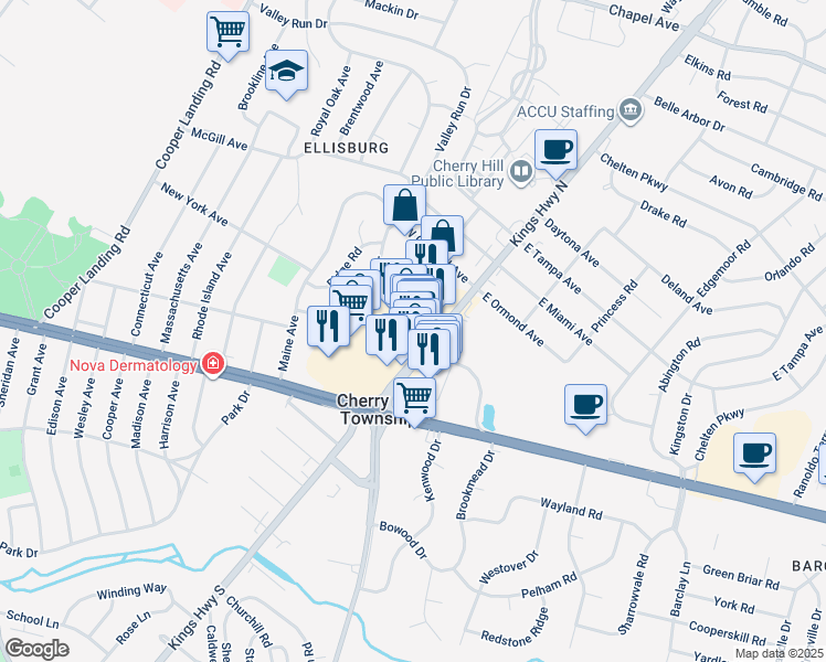 1586 Kings Highway North, Ellisburg NJ Walk Score