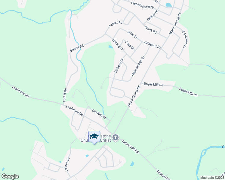 map of restaurants, bars, coffee shops, grocery stores, and more near 905 Dickeys Drive in Chambersburg