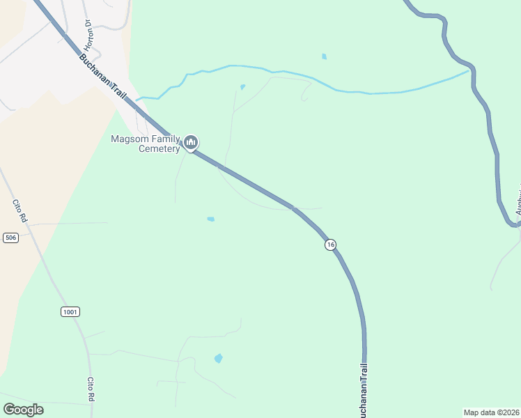 map of restaurants, bars, coffee shops, grocery stores, and more near 1402 Buchanan Trail in McConnellsburg