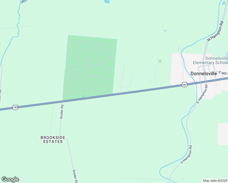 map of restaurants, bars, coffee shops, grocery stores, and more near 7964 West National Road in New Carlisle