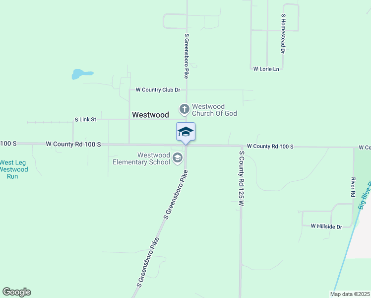 map of restaurants, bars, coffee shops, grocery stores, and more near 1015 South Greensboro Pike in New Castle