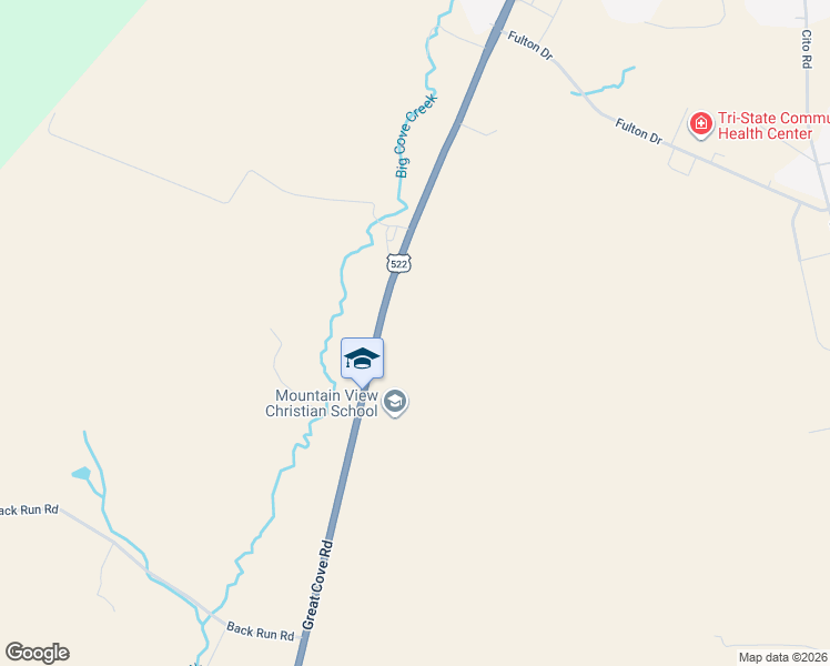 map of restaurants, bars, coffee shops, grocery stores, and more near 20160 Great Cove Road in McConnellsburg