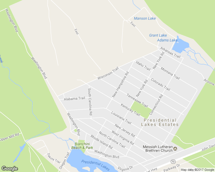 map of restaurants, bars, coffee shops, grocery stores, and more near 110 Tennessee Trail in Browns Mills