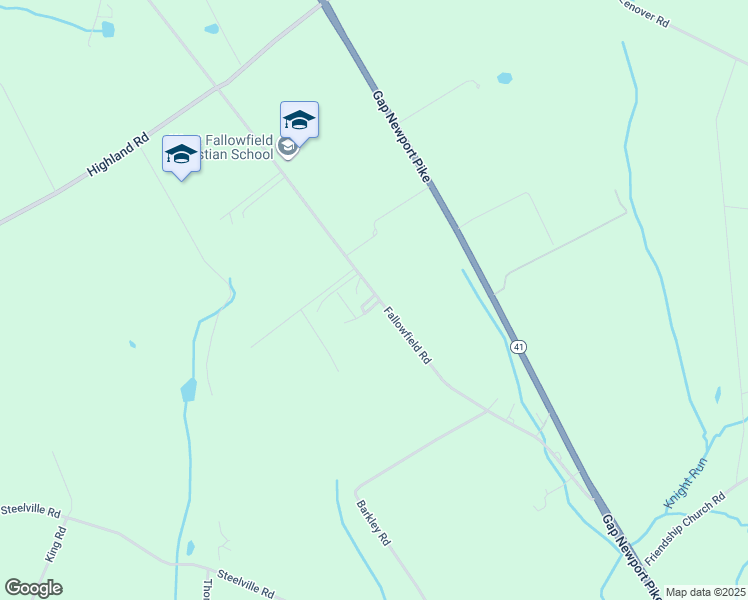 map of restaurants, bars, coffee shops, grocery stores, and more near 19 Hickory Drive in Atglen