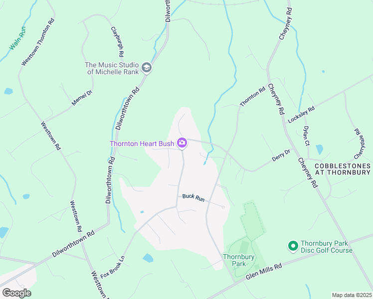 map of restaurants, bars, coffee shops, grocery stores, and more near 10 Country Run in Thornton