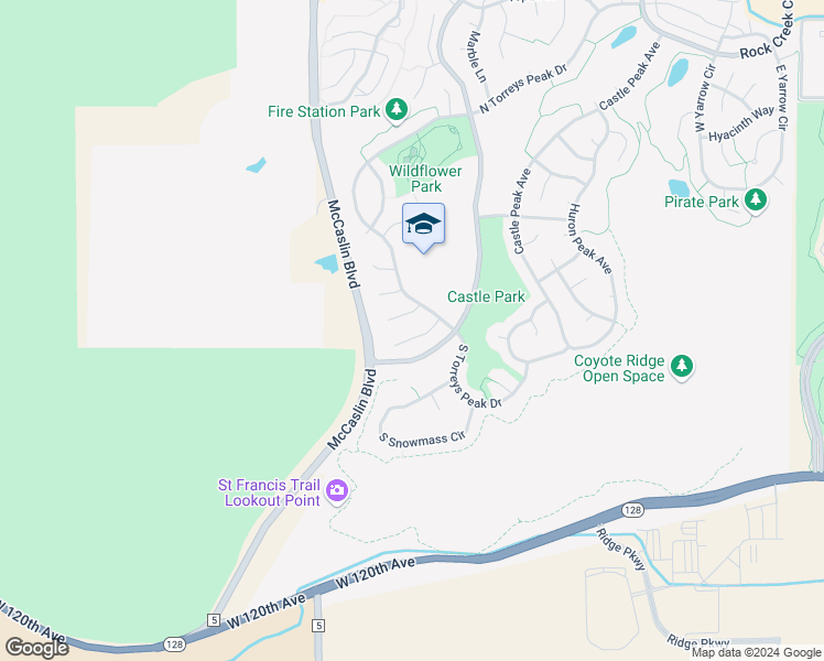 map of restaurants, bars, coffee shops, grocery stores, and more near 558 Zircon Way in Louisville