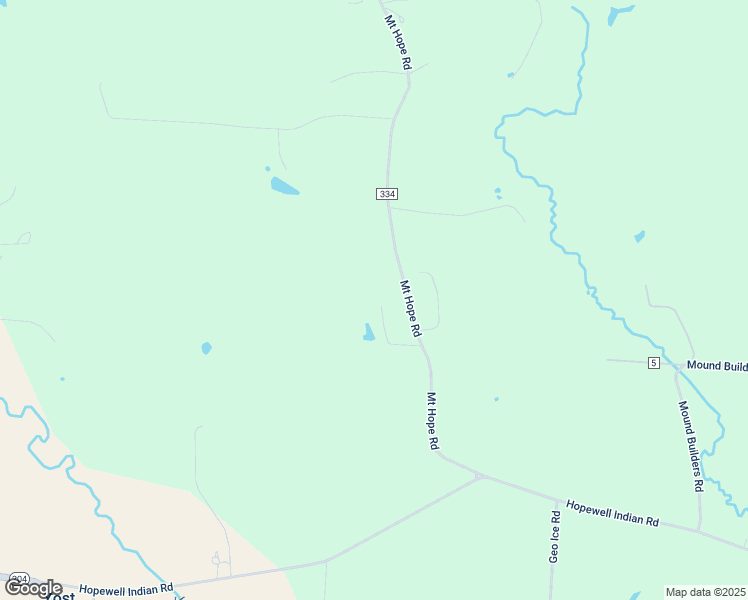 map of restaurants, bars, coffee shops, grocery stores, and more near 12396 Mount Hope Road in Glenford