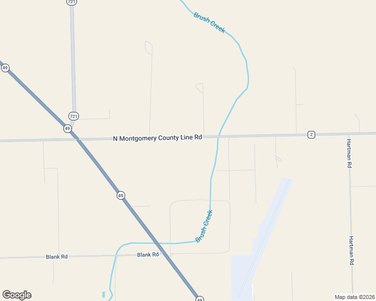 map of restaurants, bars, coffee shops, grocery stores, and more near 7988 County Road 2 in Laura