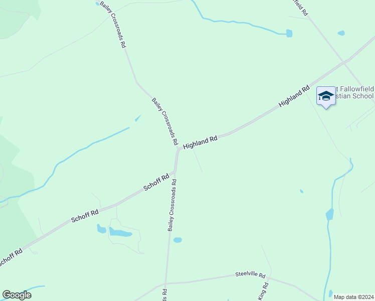 map of restaurants, bars, coffee shops, grocery stores, and more near 366 Highland Road in Atglen