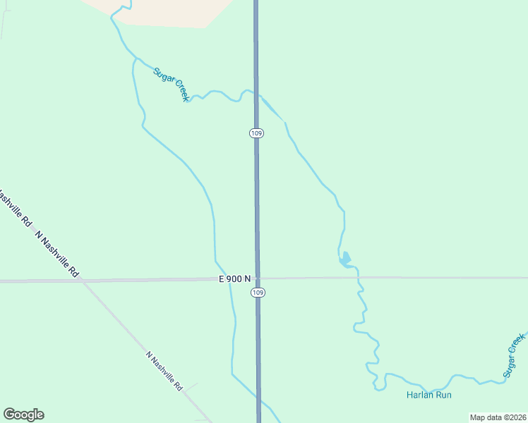 map of restaurants, bars, coffee shops, grocery stores, and more near 9219 Indiana 109 in Wilkinson