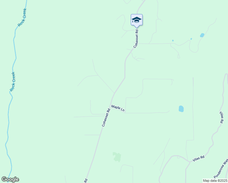 map of restaurants, bars, coffee shops, grocery stores, and more near 9697 Cohasset Road in Cohasset