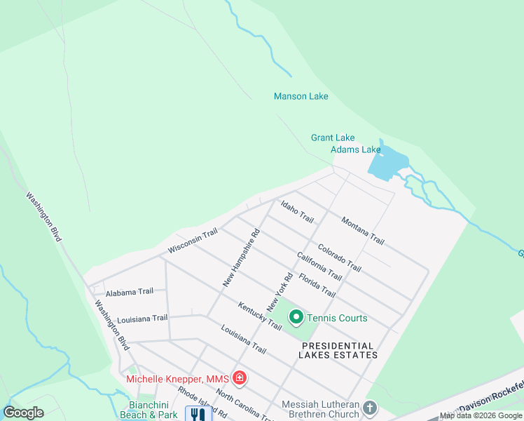 map of restaurants, bars, coffee shops, grocery stores, and more near 421 Wisconsin Trail in Browns Mills