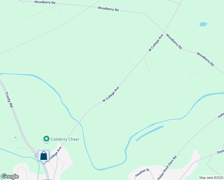 map of restaurants, bars, coffee shops, grocery stores, and more near 3090 West College Avenue in York