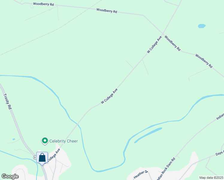 map of restaurants, bars, coffee shops, grocery stores, and more near 3090 West College Avenue in York