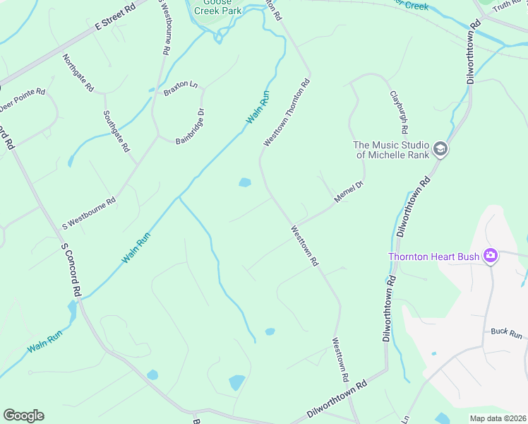 map of restaurants, bars, coffee shops, grocery stores, and more near 890 Echo Hill Rd in West Chester
