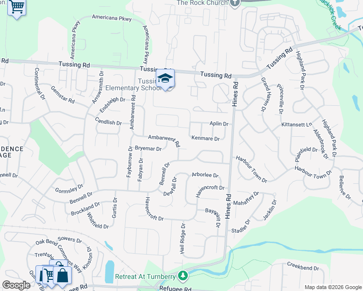 map of restaurants, bars, coffee shops, grocery stores, and more near 7230 Sunfoil Court in Reynoldsburg