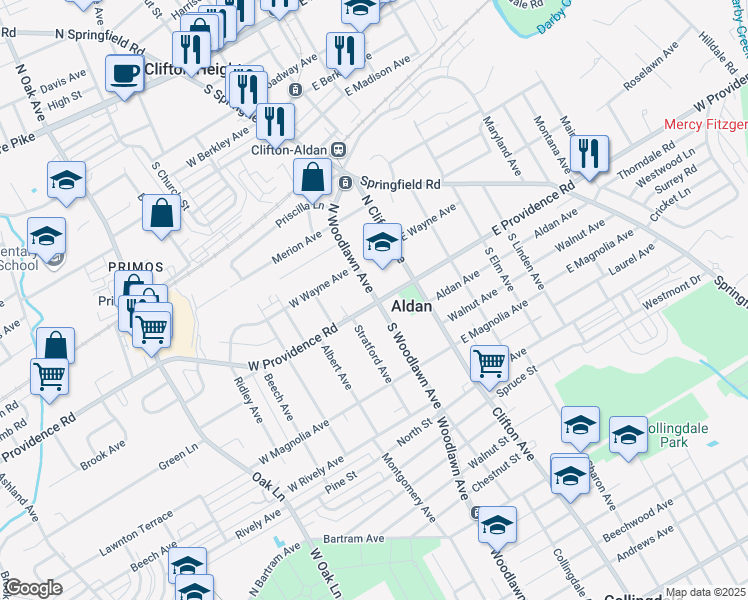 map of restaurants, bars, coffee shops, grocery stores, and more near in Aldan