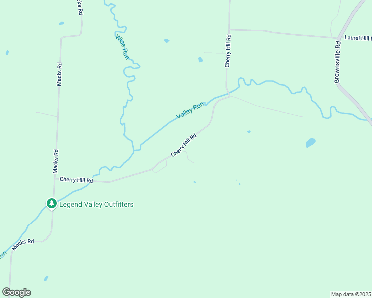 map of restaurants, bars, coffee shops, grocery stores, and more near 11821 Cherry Hill Road in Glenford