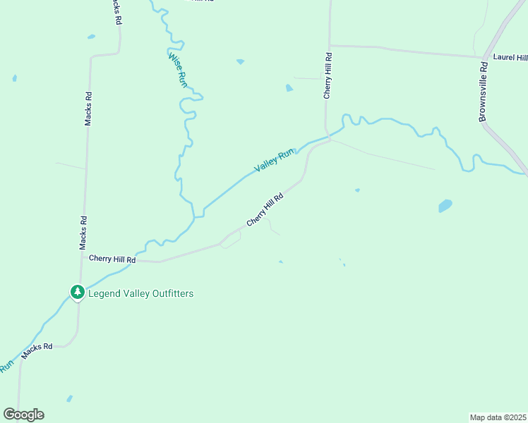 map of restaurants, bars, coffee shops, grocery stores, and more near 11821 Cherry Hill Road in Glenford