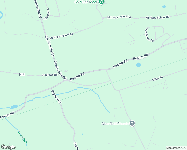 map of restaurants, bars, coffee shops, grocery stores, and more near 861 Pennsy Road in Willow Street