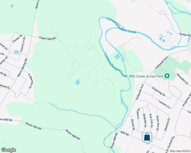 map of restaurants, bars, coffee shops, grocery stores, and more near 315 Lindman Drive in Chambersburg