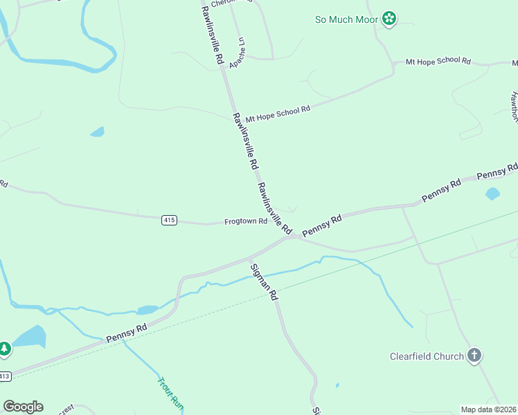 map of restaurants, bars, coffee shops, grocery stores, and more near 1056 Rawlinsville Road in Willow Street