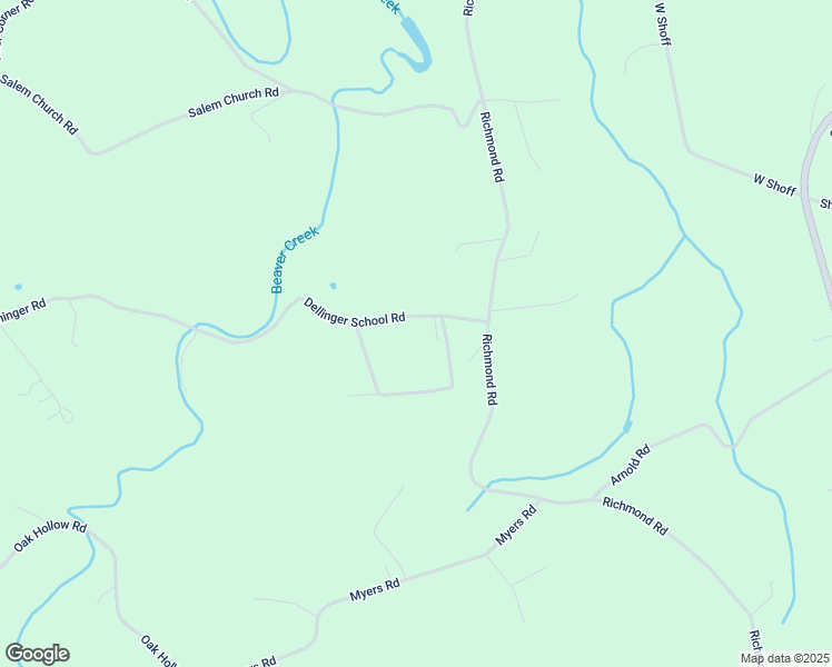 map of restaurants, bars, coffee shops, grocery stores, and more near 879 Dellinger School Road in Red Lion