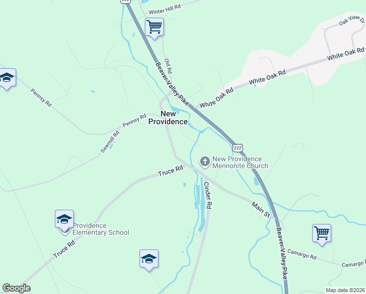 map of restaurants, bars, coffee shops, grocery stores, and more near 69 Main Street in New Providence