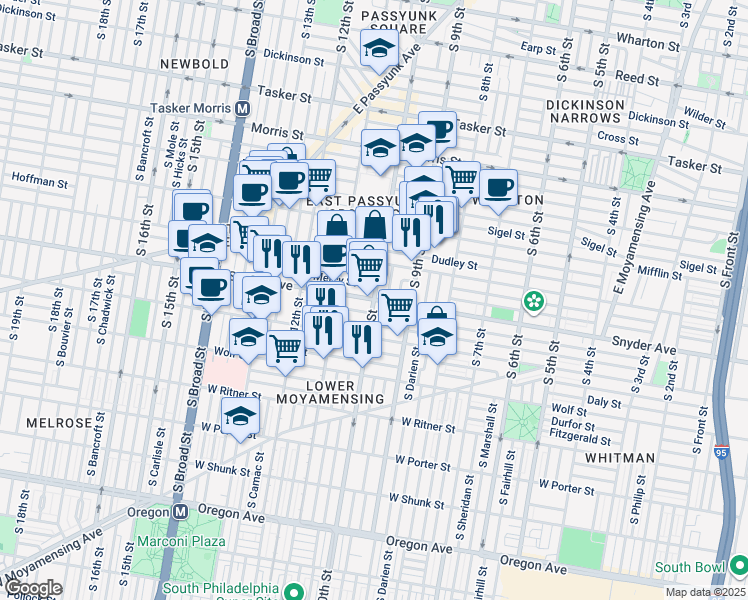 South 10th Street & Snyder Avenue, Philadelphia PA Walk Score