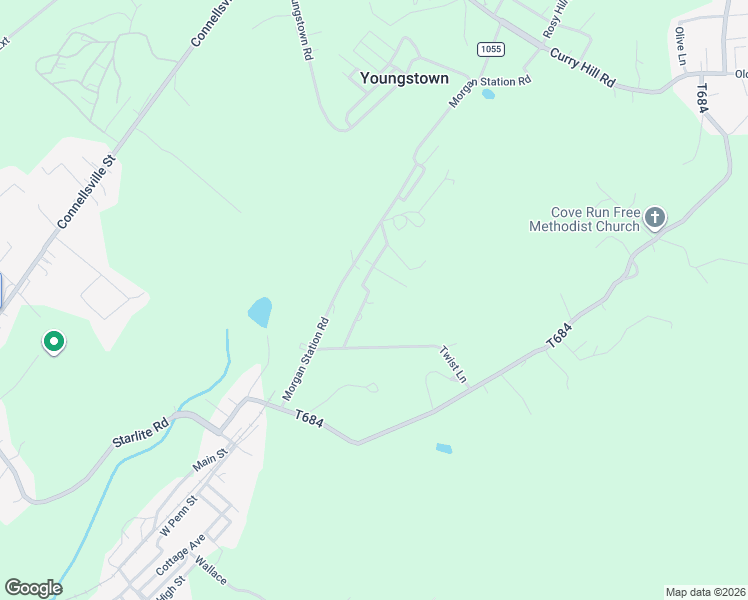 map of restaurants, bars, coffee shops, grocery stores, and more near 126 Fiddlers Green Road in Lemont Furnace