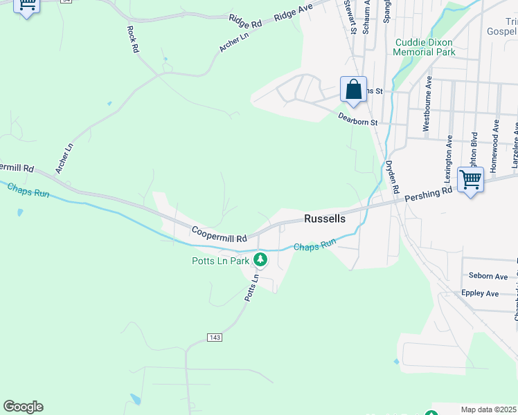 map of restaurants, bars, coffee shops, grocery stores, and more near 1361 Coopermill Road in Zanesville